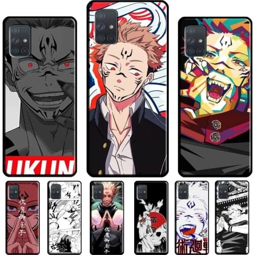 Jujutsu Kaisen Ryomen Sukuna Cover For Samsung A50 A70 A20S A10 A71 A51 A41 A31 A11 A02S A20e A21S A12 A32 A52 A72 Case