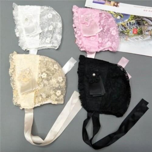 Baby Infant Newborn Girls Kids Lace Floral Hat Cap Beanie Bonnet Hats Photo Prop