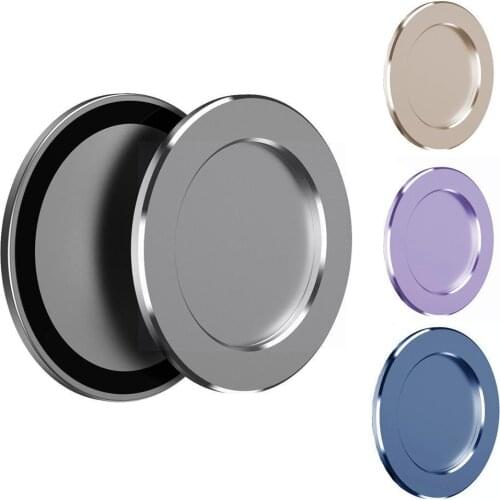 For IPhone12 Mobile Phone Magnetic Adsorption Stand Ring Stand Grip Holder Base The With Magnetic Smarts Standard Round W7M4