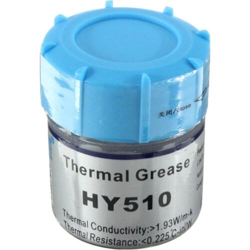 HY510 1.93W/m-k Grey Silicone Compound Thermal Paste Conductive Grease Heatsink For CPU GPU Chipset Notebook Cooling