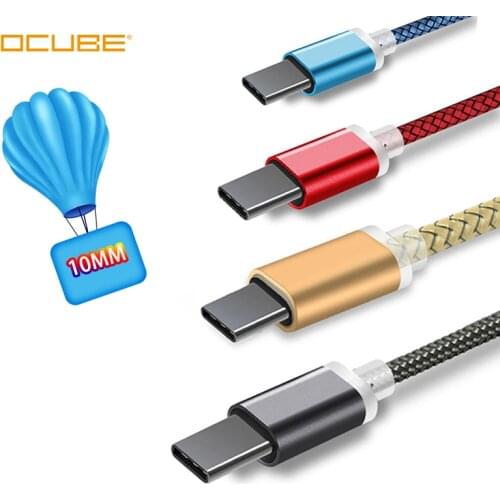 10mm Long Usb Type C Cable Usb-c Type-c Fast Charging Cabel Wire For Blackview Bv6100 Bv9700 Bv9600 Pro Oukitel Doogee Charger