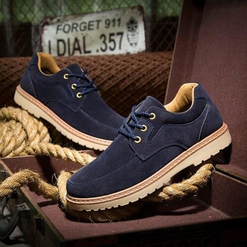 2021 Spring Autumn New Street Style Mens Leather Casual Shoes Breathable Slip-on Shallow Flat Boat Shoes Waterproof for Daily