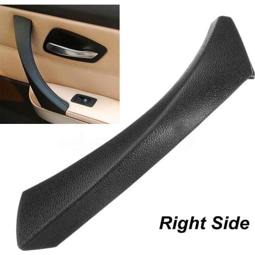 Black Right Inner Door Panel Handle Outer Cover Trim For BMW 3-Series E90 E91
