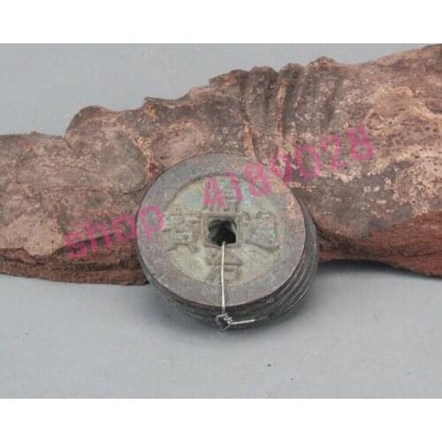 Real products China Qing Dynasty, five emperors copper coins, 5pc, antiques Collectibles