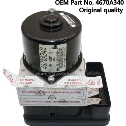 OEM 4670A340 ABS Pump ESP ECU Module for Mitsubishi Outlander for Citroen C-Crosser Peugeot 4007