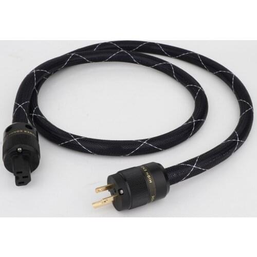 OEM Audio X DIY SAOF8N 5N Copper SCHUKO Power Cable EUR power plug hifi power cord cable for DVD CD AMP