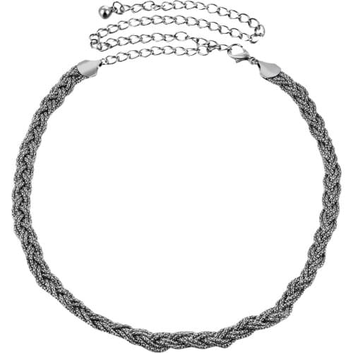 Womens Lady Skinny Fashion Metal Chain Style Belt Body Chain Decor Waist Dress Accessories for Party Wedding Evening Party