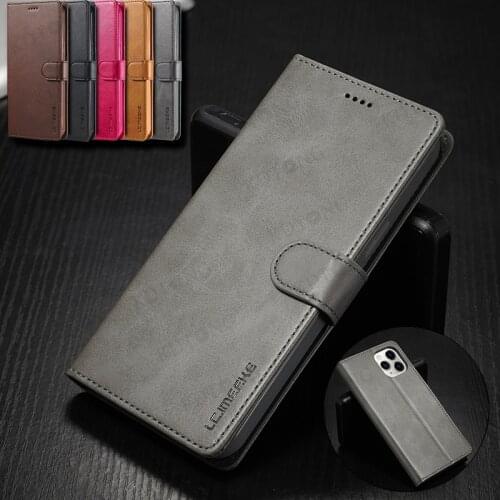 Luxury Matte Leather Flip Case For iPhone 12 11 XS PRO MAX Mini X XR 8 7 6 6S Plus SE 2020 5 5S Card Slot Wallet Magnetic Cases