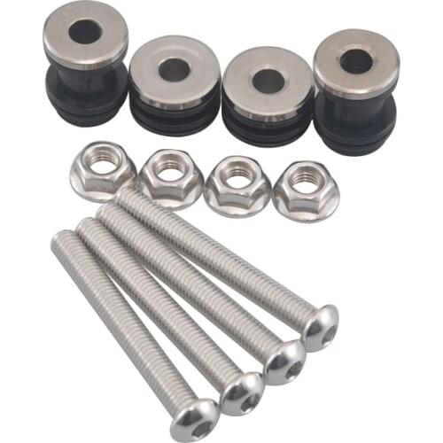 Motorcycle Detachable Sissy Bar Rack Backrest Docking Hardware Mounting Kit For Harley Sportster XL1200 883 48 72 Forty Eight