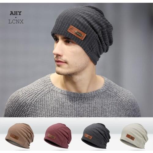 Mens Beanies Hat Bonnet for Women Knitted Hats autumn 2022 For Students Skullies Nightcap Gorro Baggy Sleep Skull Mask Male Cap