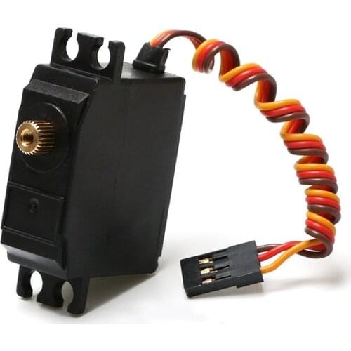 Three Wire Brushless Metal Gear Servo For Wltoys 12428 12423 12427 12429 1/12 RC Car Upgrade Parts Accessories