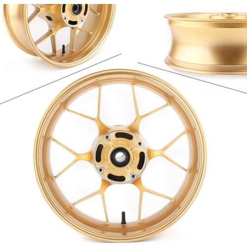 Gold Motorcycle Rear Wheel Rim Fits For Honda CBR600RR F5 2013 2014 2015 2016 2017 2018