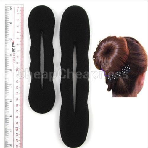 1/2PCS Magic French Sponge Hair Braider Easy DIY Hair Styling Tools Beauty Bun Maker Twist Curler Hair Roller Coiffure