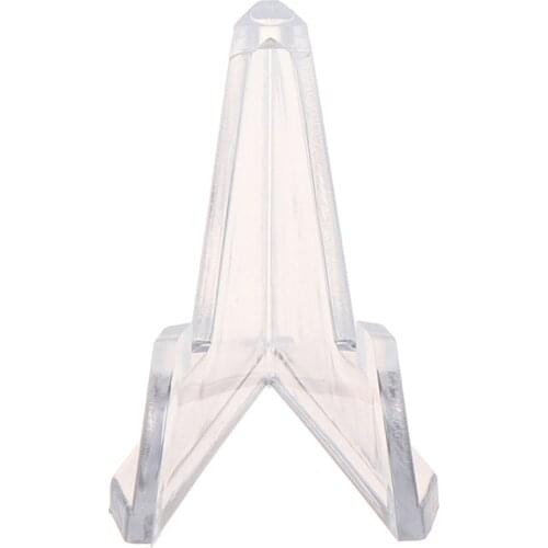 1pc 36mm/65mm Collectibles Coins Easel Medal plastic Badge Holder Golf Post Card Display Show Stand