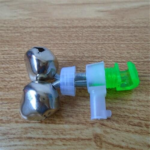 1Pcs Fishing Bell Bite Alarms Fishing Rod Clamp Tip Clip Bells Ring Carp Fishing Accessories Tackle Fish Alarm