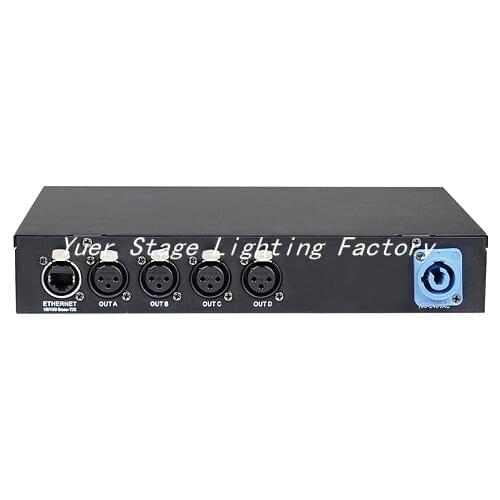 2019 sale 4 Port Node onPC with 4 DMX outputs 2048 channels combined with Command wing and Faber wing for parameter expansion