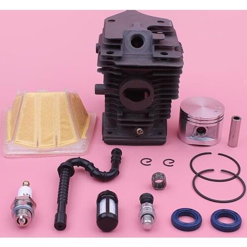 46mm Cylinder Piston Air Filter Kit For Stihl MS270 MS280 Chainsaw 1133 020 1203, 1133 120 1604 w Oil Seal Needle Bearing