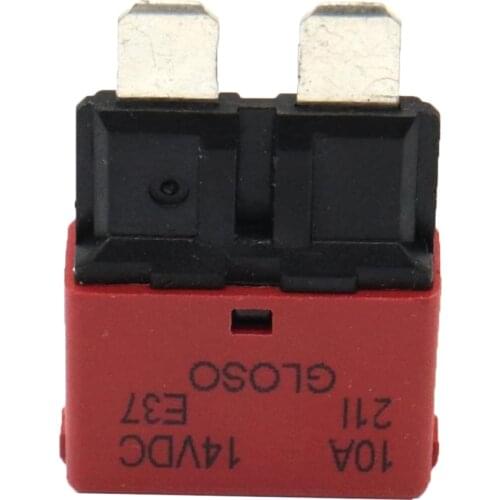 Circuit Breaker Small Blade Fuse 24V Resettable For Marine Boat Car -10A