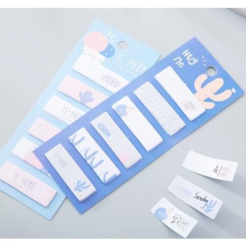 Free shipping 30packs Korea Stationery Moroccan Cactus Memo Student stationery office supplies