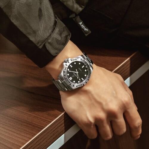 Men Watches Top Brand Luxury Automatic Mechanical Waterproof Fashion Stainless Steel Wrist Watch for Men Clock Relogio Masculino