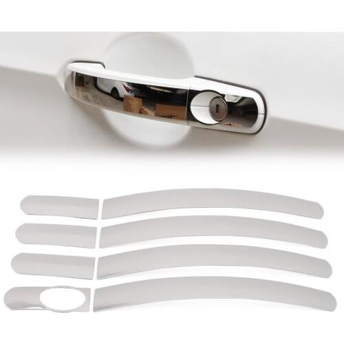 Car stainless steel Trim Door Handle Covers for Ford Focus 2 Focus 3 2005-2014 Kuga,auto accessories