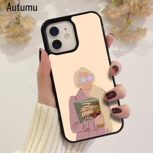 Phone Case for iPhone 12 mini X XS XR 11 Pro Max SE 2020 5 5s 6 6S 7 8 Plus Samsung Galaxy S8 S9 S10 S20 S21 Luna Lovegood Cover