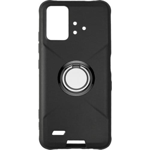 For UMIDIGI Bison 2021 2020 Back Ring Holder Bracket Phone Cover TPU Soft Silicone Case On UMIDIGIBison