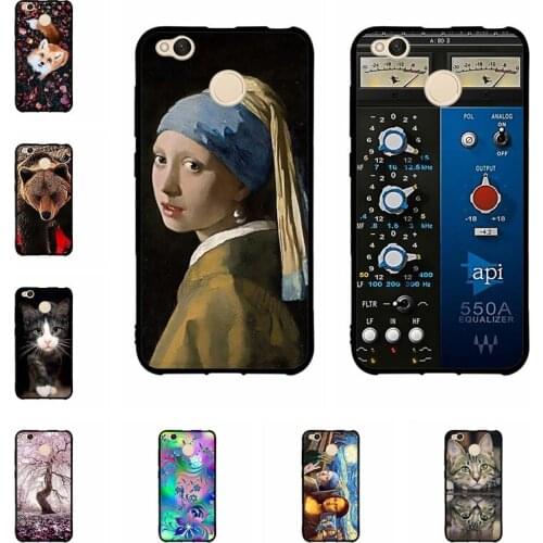 For Xiaomi Redmi 4A Case Silicone Soft Case For Xiaomi Redmi 4 A Painting TPU Back Cover For Fundas Xiaomi Redmi4A Phone Cases