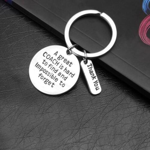 Custom Keyring Engraved Thank For All Thank You Key Ring Couple Keychain Jewelry Gifts Give To My Boss