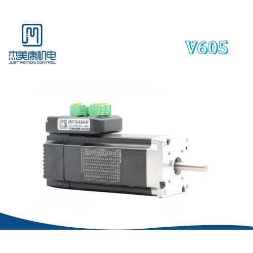 JMC Original V604 latest Version 3000rpm 180w Integrated Servo Motor With Driver 0.60Nm 6.0A Nema 23 iHSV57-30-18-36-01-BY