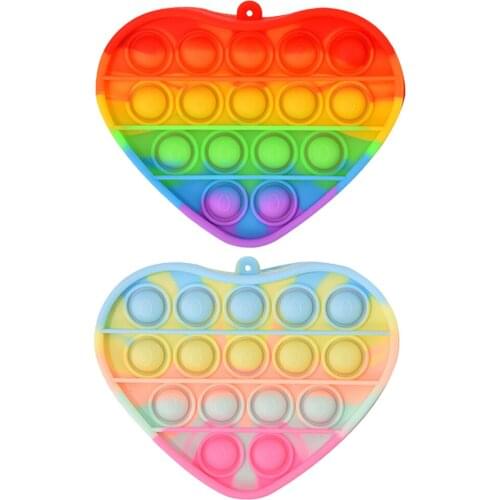 Coin Purse Small Storage Bag Bubble Fingertip Toys Anti-Stress Fidget Toy Adults Children Sensory Decompression Toys