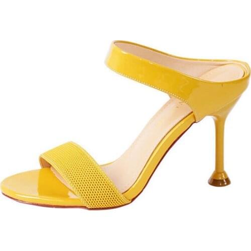 Fashion knitted high heels