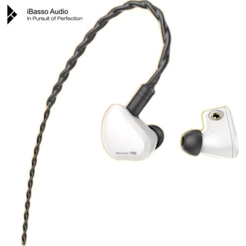 IBasso IT00 3.5MM In Ear Earphones Wired Earbuds Dynamic MMCX dual-chamber graphene moving coil HIFI fever bass