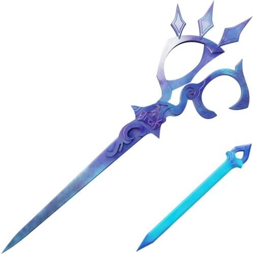 Hot Game LOL Gwen Cosplay Props Big Scissors Weapon Women Men for Halloween Christmas Party Masquerade Anime Shows