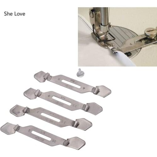 Chzimade 1Pcs/lot Industrial Sewing Machine Foots Crimping Presser Bothe Ends Walking Foot For Diy Sewing Machine Accessories