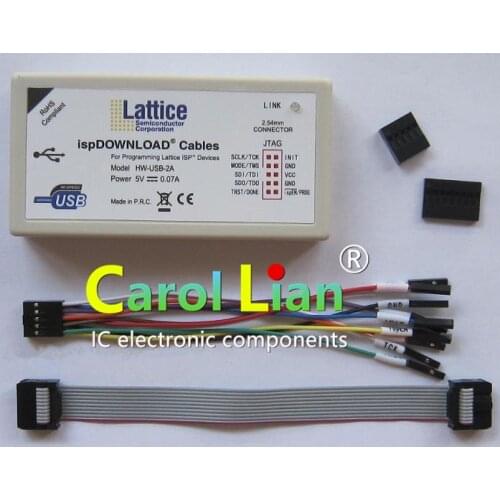 Lattice ispDownLoad Cables CPLD FPGA download line USB downloader supports win7