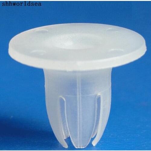 Shhworldsea 100pcs Nylon White Retainer Fastener Clip For Benz