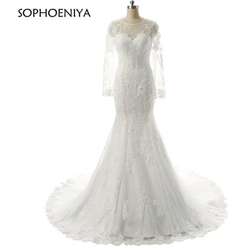 Кружевные свадебные платья Sophoeniya China At AliExpress