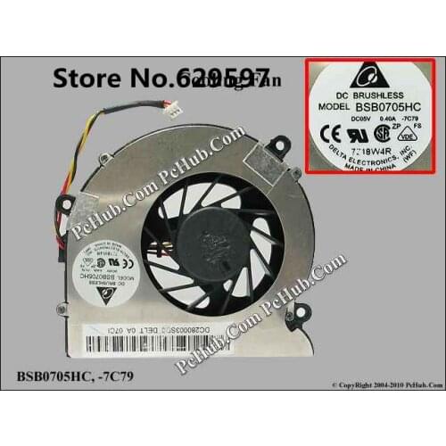 Laptop CPU Cooling fan cooler for ACER VENTOLA Emachines E42 E510 CPU FAN Aspire 5520 7520 5220 5310G 5315 BSB0705HC 7C79