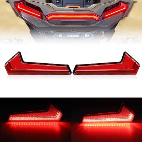 Tail Lights Assembly LED Taillights Rear Lamps for RZR XP Turbo S 2019 RZR XP Turbo S 2018 RZR XP 4 Turbo 2020-2021