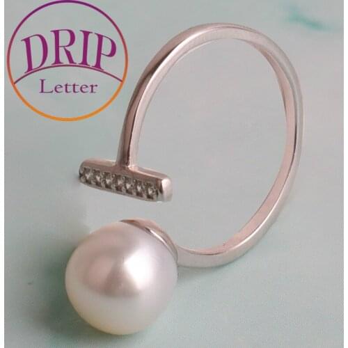 Pearl Ring Women’s Hip Hop Jewelry