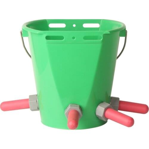 8L Calf Feeding Milk/Water/Medicine Buckets with Inside Scale