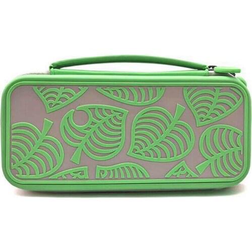 Anime Animal Crossing EVA Game Prop Bags Green Cartoon Printng Card Holder Purses Cute Coin Wallets Endurable Boys Girls Packs