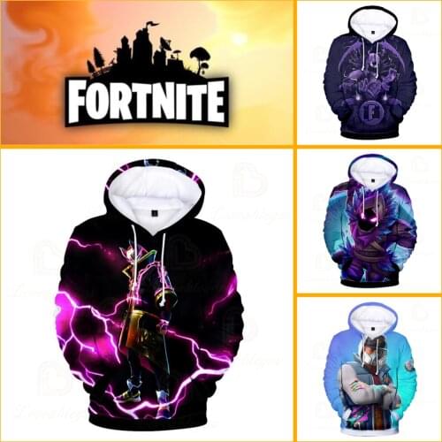 Fortnite Battle Royale Victory Children Cute Shoot Game Hoodies Men Clothing Harajuku Sweatshirt Kids Hero Child Tops Boys Girls
