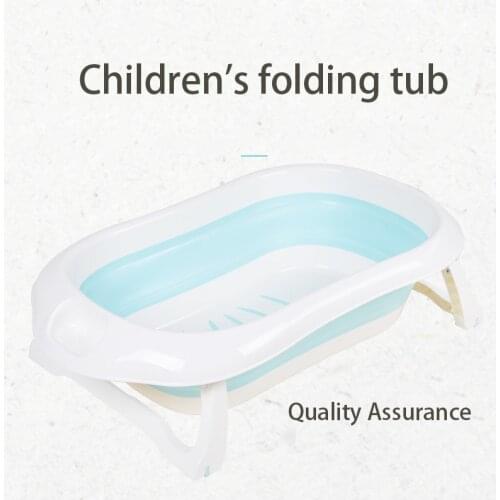 Newborn Baby Folding Bath Tub Portable Foldable Kids Washing Bathtub Folding Non-Slip Bathtub Home Multifunction Baby Product