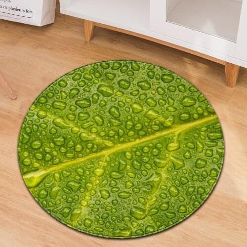 Home Round Carpet Living Room Bedroom Decoration Mat For Children Recliner Hanging Basket Floor Chair Computer Pattern Plant Rug