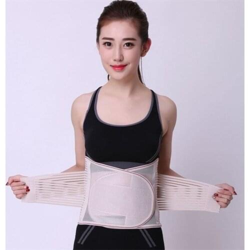 Breathable Lumbar Corset Orthopedic Device Back Brace &Supports Medical Back Brace Waist Belt Spine Support Men Women Belts B15