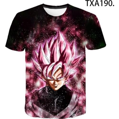 Summer 3D T shirt Cartoon Anime Dragon Men Women Children Casual Fashion Streetwear Boy Girl Kids Print T-shirt Cool Tops Tee