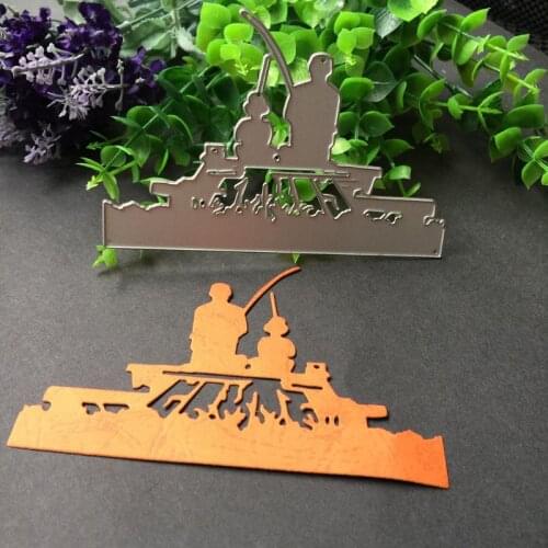 Fishing Metal Cutting Dies Stencil DIY Scrapbooking Album Stamp Paper Card Embossing Craft Decor M17D
