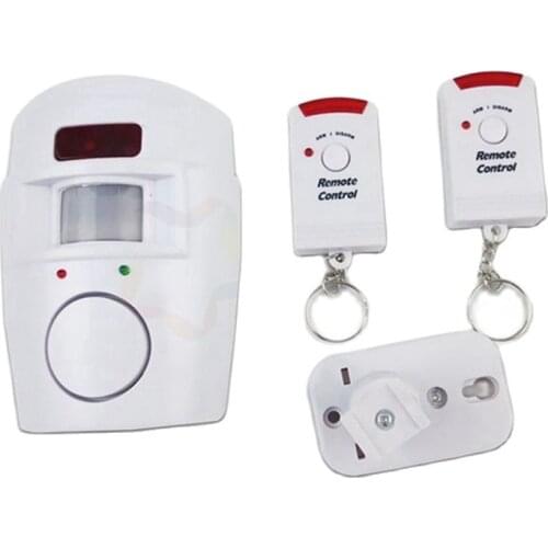 Remote control function anti-theft Infrared sensor alarm,IR motion detector burglar alarm sensor alarm detector security alarm